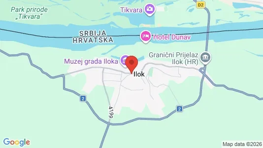 Företagslokaler för uthyrning i Ilok – Foto från Google Street View