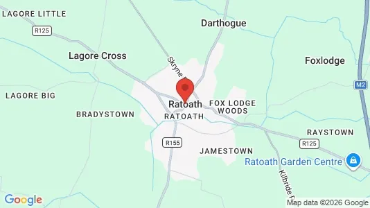 Gewerbeflächen zur Miete i Ratoath - kort over placeringen