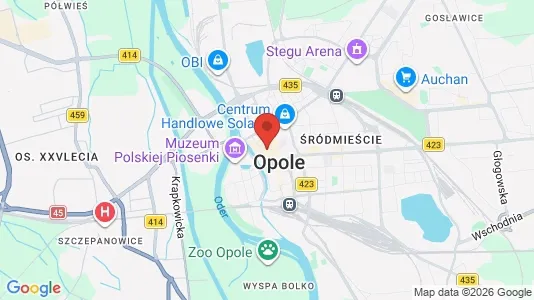 Gewerbeflächen zur Miete i Opole – Foto von Google Street View