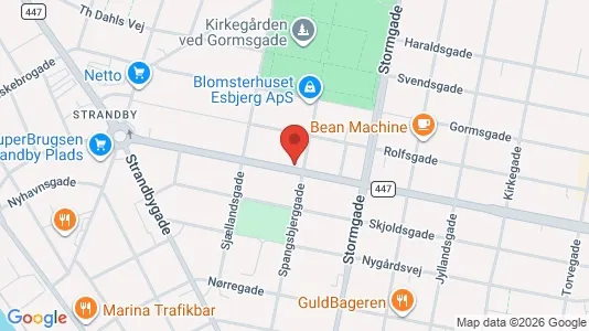 Gewerbeflächen zur Miete i Esbjerg – Foto von Google Street View