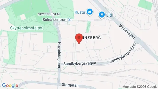 Büros zur Miete i Solna – Foto von Google Street View