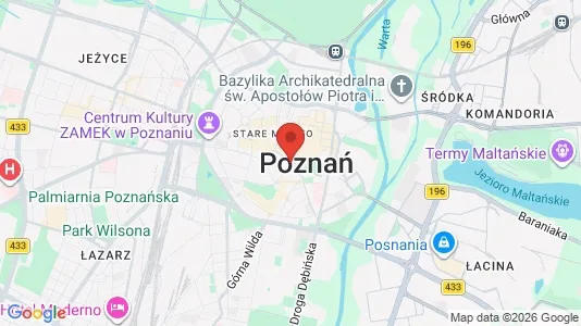 Lokaler til leje i Poznań - Foto fra Google Street View