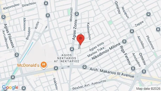 Propiedades comerciales En venta i Limassol - kort over placeringen