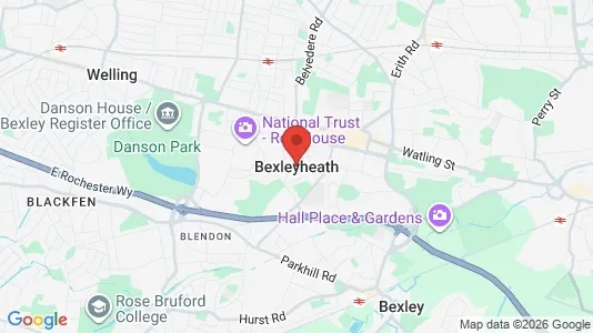 Værkstedslokaler til leje i Bexleyheath - Kent - Foto fra Google Street View