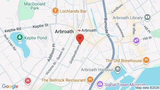 Bedrijfsruimtes te koop i Arbroath - Angus - Foto uit Google Street View