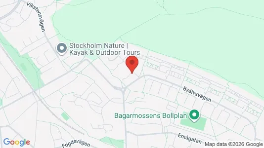 Lagerlokaler för uthyrning i Söderort - kort over placeringen