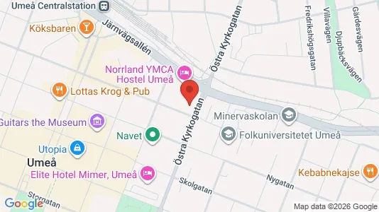 Kantorruimte te huur i Umeå - Foto uit Google Street View