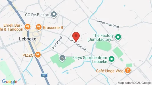 Office spaces for sale i Lebbeke - Photo from Google Street View