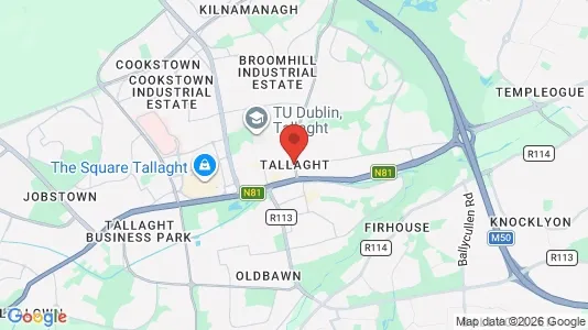 Ladenlokale zur Miete i Tallaght – Foto von Google Street View