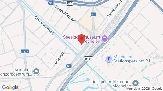 Kontorlokaler til leje i Mechelen - Foto fra Google Street View