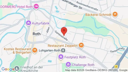 Kantorruimte te huur i Roth - Foto uit Google Street View