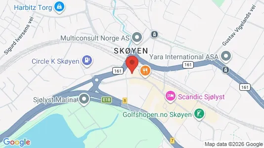 Büros zur Miete i Oslo Ullern – Foto von Google Street View
