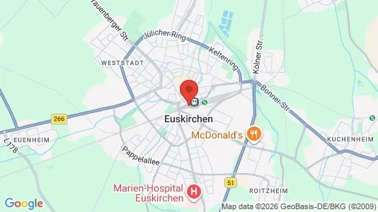 Værkstedslokaler til leje i Euskirchen - Foto fra Google Street View