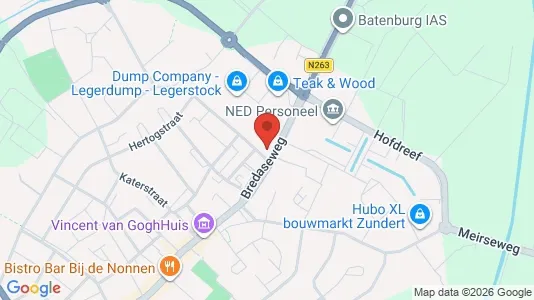Kantorruimte te huur i Zundert - Foto uit Google Street View