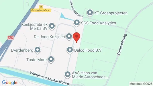 Lokaler til leje i Oosterhout - Foto fra Google Street View