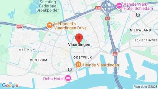 Butikslokaler för uthyrning i Vlaardingen – Foto från Google Street View