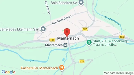 Almacenes En alquiler i Manternach - Foto de Google Street View