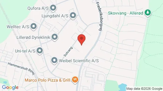 Lager zum Kauf i Allerød – Foto von Google Street View