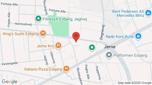 Kontorer til leie i Esbjerg Ø – Bilde fra Google Street View