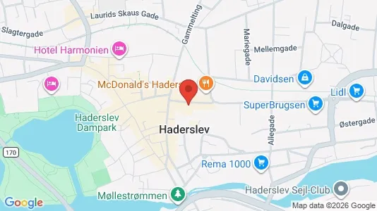 Företagslokaler till salu i Haderslev – Foto från Google Street View
