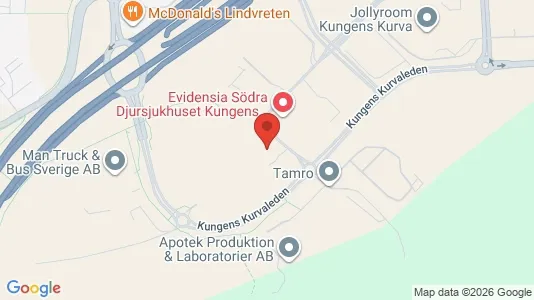Büros zur Miete i Huddinge – Foto von Google Street View
