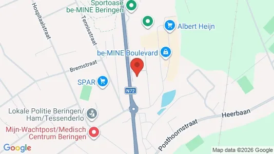 Espacios de oficina En alquiler i Beringen - kort over placeringen