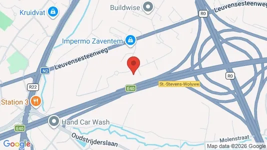 Büros zur Miete i Zaventem - kort over placeringen