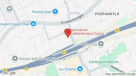 Lager zur Miete i Espoo – Foto von Google Street View