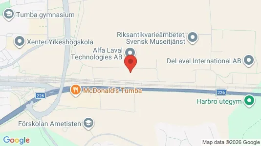 Toimistotilat Vuokrattavana i Botkyrka - Kuva Google Street Viewstä