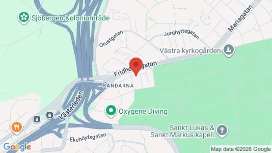 Lokale biurowe Do wynajęcia i Majorna-Linné - kort over placeringen