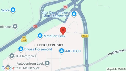 Kontorlokaler til leje i Leek - Foto fra Google Street View
