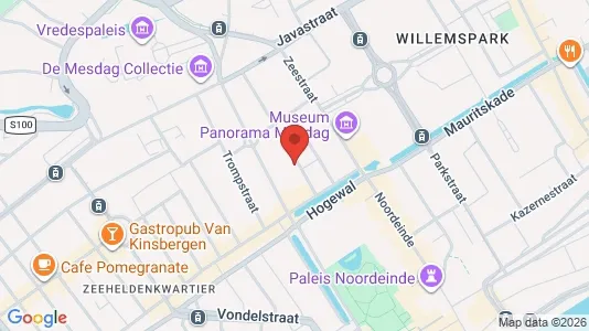 Kontorlokaler til leje i Haag Centrum - Foto fra Google Street View