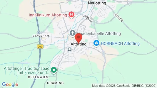 Lagerlokaler til leje i Altötting - Foto fra Google Street View