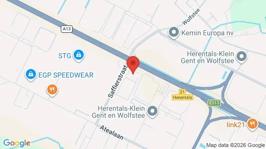 Företagslokaler för uthyrning i Herentals – Foto från Google Street View