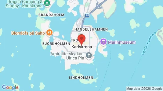 Lokaler til leje i Karlskrona - Foto fra Google Street View