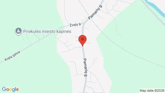 Lokale biurowe Do wynajęcia i Klaipėdos r. sav. - kort over placeringen