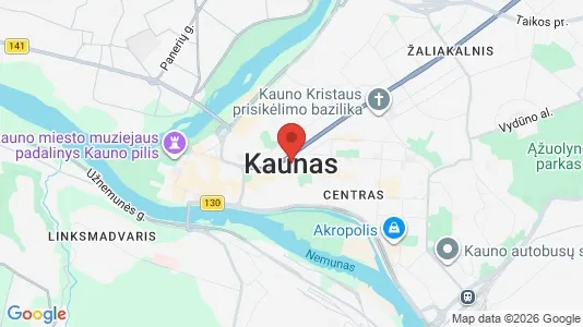 Lokaler til leie i Kaunas – Bilde fra Google Street View