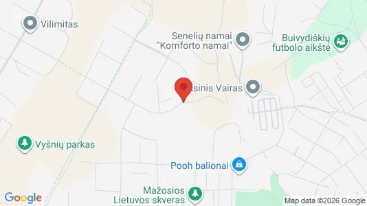 Büros zur Miete i Vilnius Pilaitė - kort over placeringen