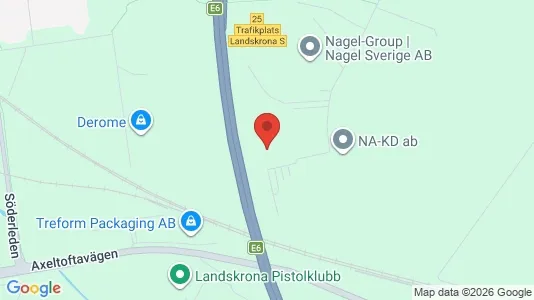 Kontorlokaler til leje i Landskrona - Foto fra Google Street View