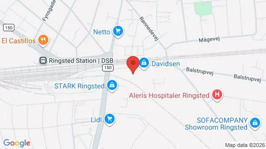 Gewerbeflächen zum Kauf i Ringsted – Foto von Google Street View