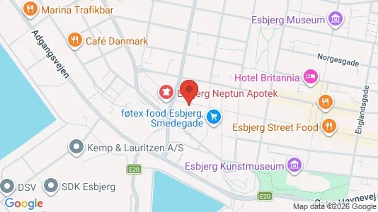 Kantorruimte te huur i Esbjerg - Foto uit Google Street View