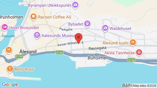 Office spaces for sale i Ålesund - kort over placeringen