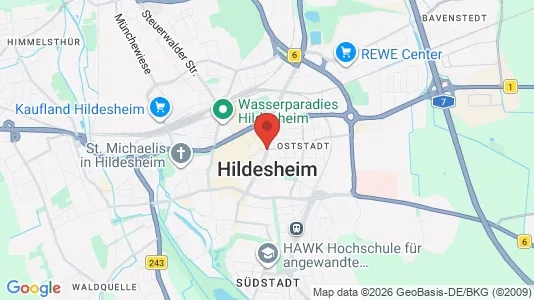 Werkstätte zur Miete i Hildesheim – Foto von Google Street View