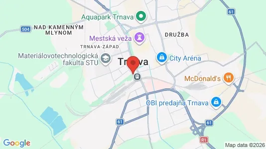 Bedrijfsruimtes te huur i Trnava - Foto uit Google Street View