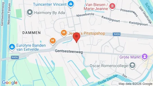 Lokaler til salg i Dendermonde - Foto fra Google Street View