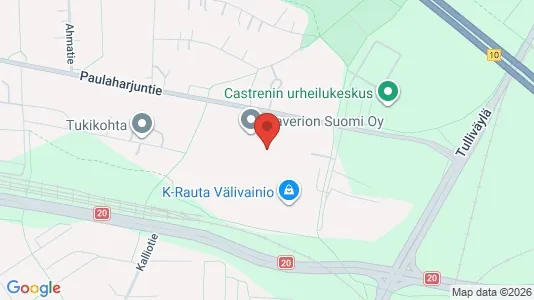 Lokaler til leie i Oulu – Bilde fra Google Street View