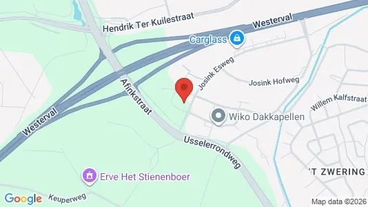 Commercial properties for rent i Enschede - kort over placeringen