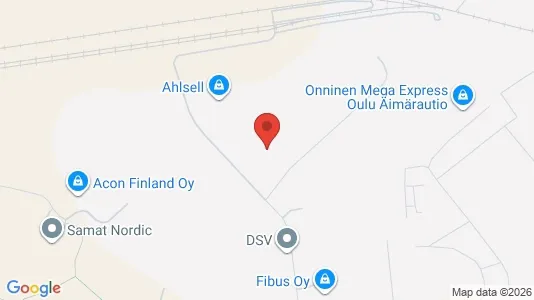 Werkstätte zum Kauf i Oulu - kort over placeringen