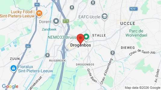 Espacios de oficina En alquiler i Drogenbos - Foto de Google Street View