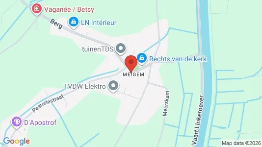 Gewerbeflächen zur Miete i Deinze – Foto von Google Street View